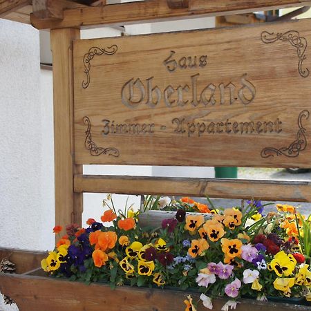 Bed and Breakfast Haus Oberland Санкт-Антон-ам-Арльберг Экстерьер фото
